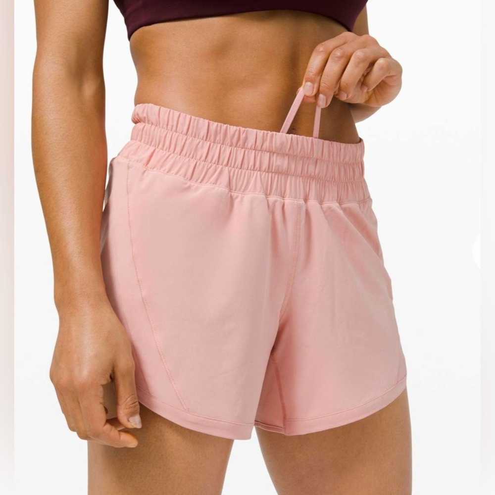 lululemon Track That Mid-Rise Lined Short 5"
